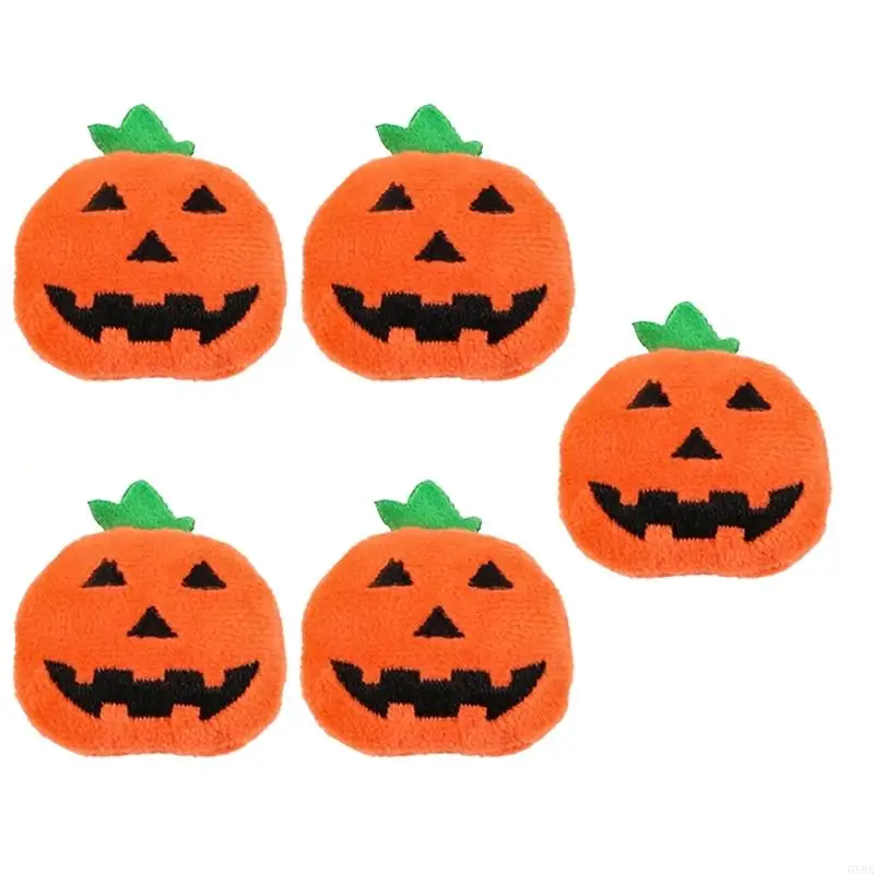 

Halloween Stuffed Pumpkin Plush Toy Halloween Party Decoration for DIY Brooch 6XDA