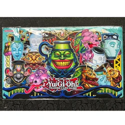 Yugioh-tapete de juego de cartas comerciales, yu-gi-oh Mats-D470 tapete de cartas, olla de la codicia, deseos, TCG, CCG, OCG