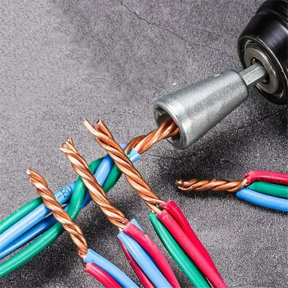Imagem -02 - Broca Eletricista de Torção Hexagonal Drivers de Potência Ferramentas Dedicadas Rápidamente Prático Fio mm 56 Quadrado 2-6