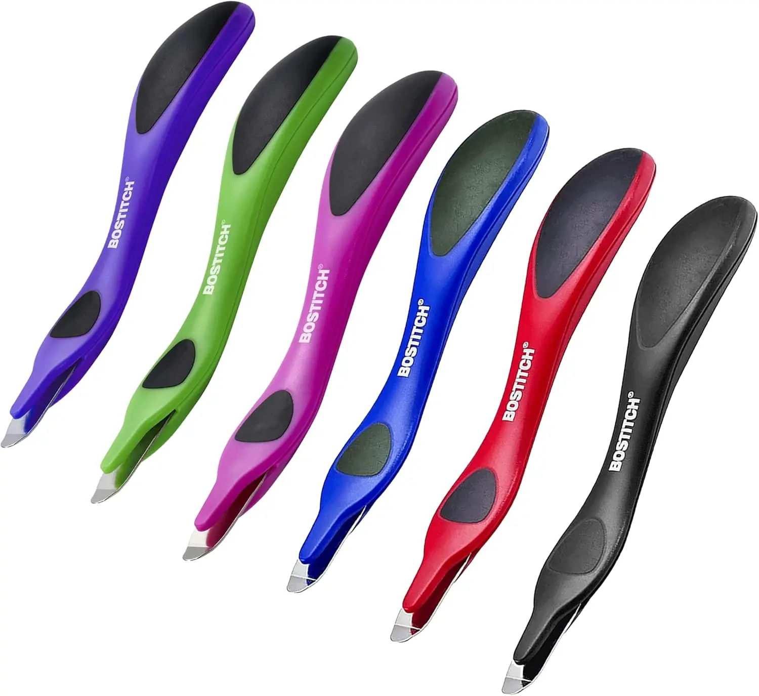 

Staple Remover Tool 6 Pack with Magnetic Tip, Push-Style Staple Puller for Office Home School