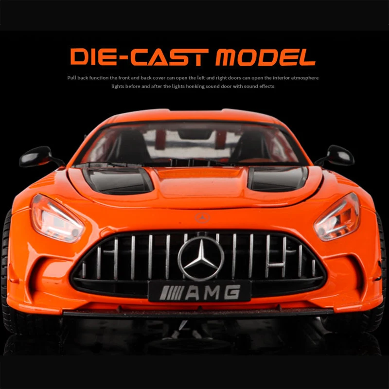 

Large New 1:18 AMG ONE GT Racing Sports Car Alloy Diecast Model Toys Doors Opened Sound Light Simulated Kids Gifts Collect Value