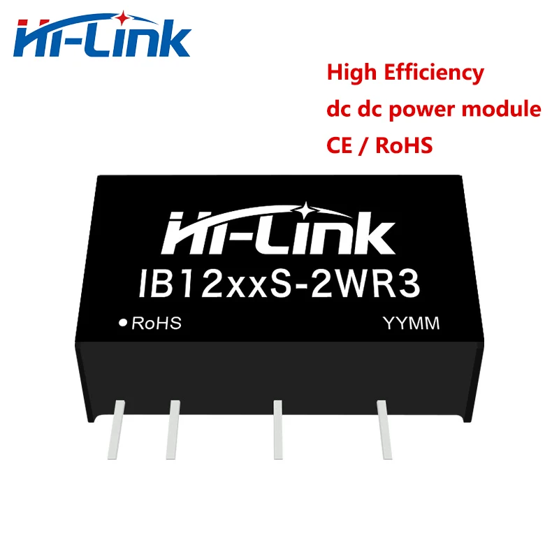 Hi-Link 10pcs New Hot DC DC Power Supply Module IB0505S-2WR3 IB0512S-2WR3 IB1212S-2WR3 IB2405S-2WR3 IB2409S-2WR3 IB2412S-2WR3