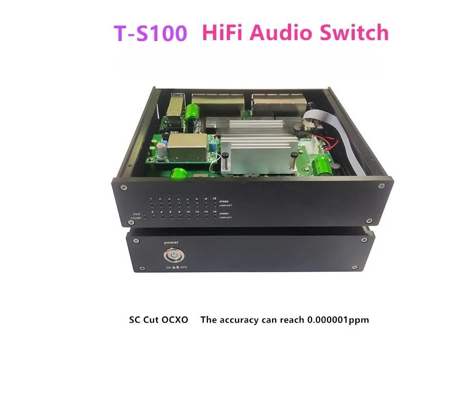 T-S100 SC Cut OCXO Constant Temperature Crystal Oscillator Audio Switch Can Reach 0.000001ppm Based On BS-GS2016 A