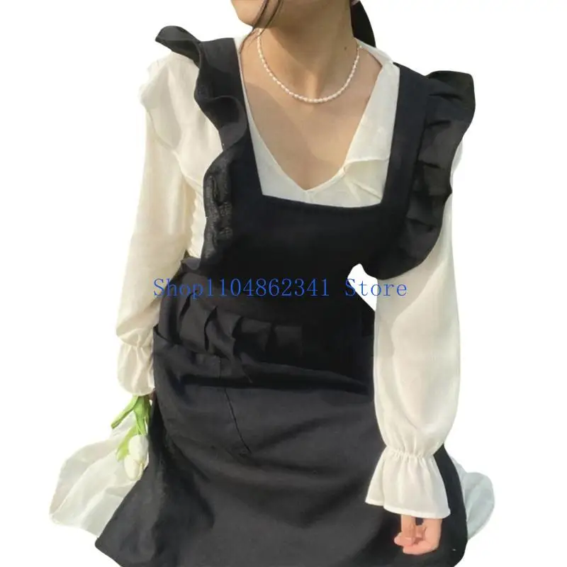 Tablier cuisine pour femmes 5asd, tablier service pour cuisine, boulangerie, restaurant