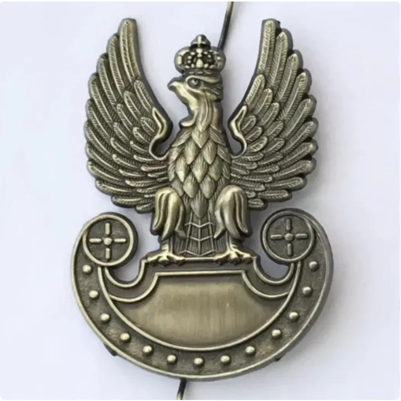 Everbright Store Polish Square Top Coat Badge Bronze Coat Badge West Slavic Coat Badge