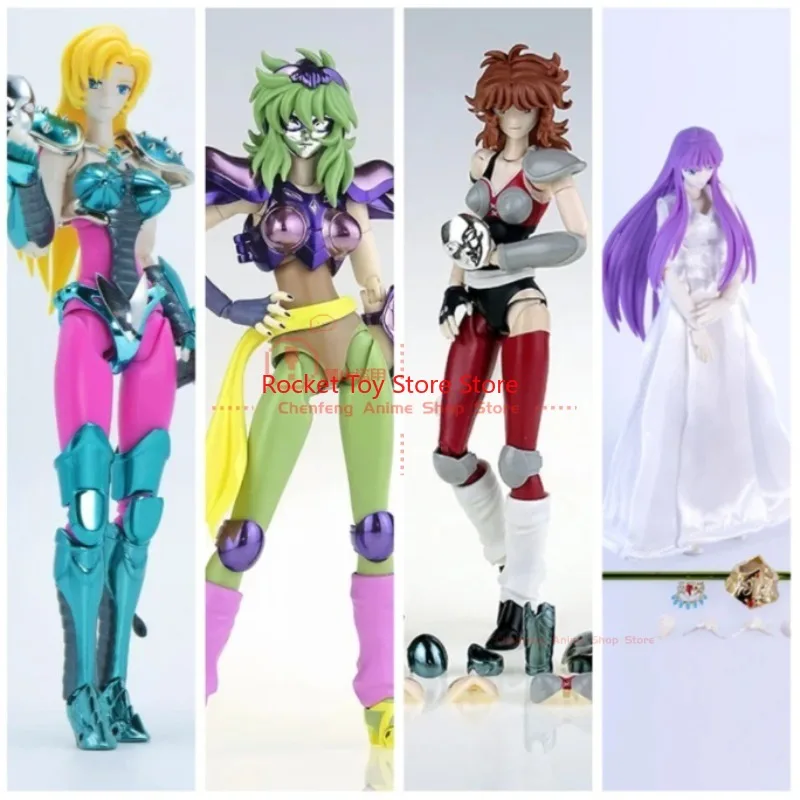 GoodTony/GT Saint Seiya Myth Cloth EX Athena Saori Kido Eagle Marin Ophiuchus Shaina شخصية فضية فرسان زودياك