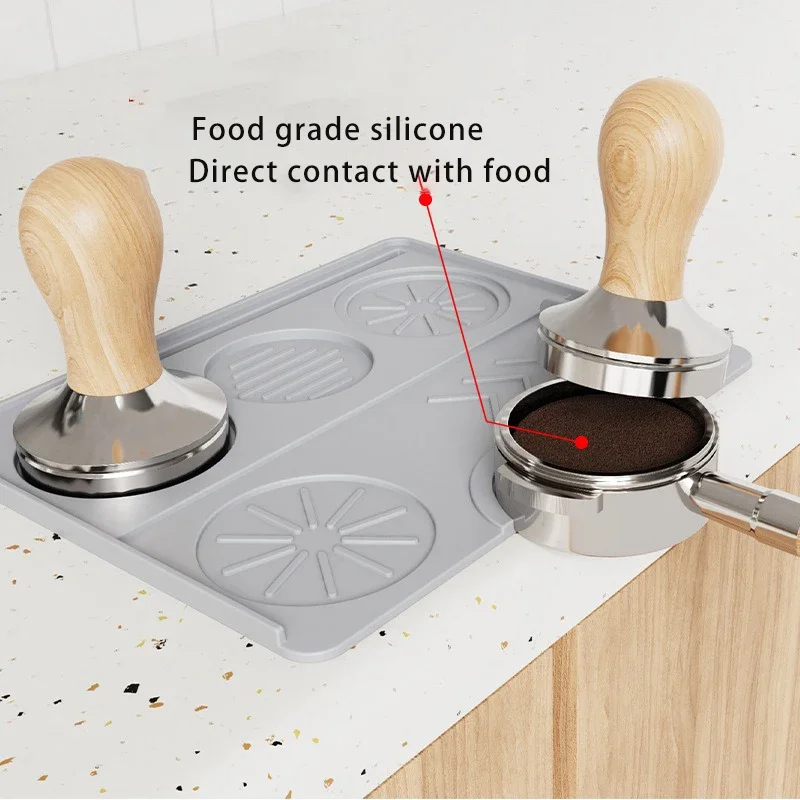 اسبريسو تدك حصيرة الموزع محطة Portafilter بطانة حماية من السيليكون ماكينة الاسبريسو مقهى بار اكسسوارات أدوات القهوة أدوات باريستا