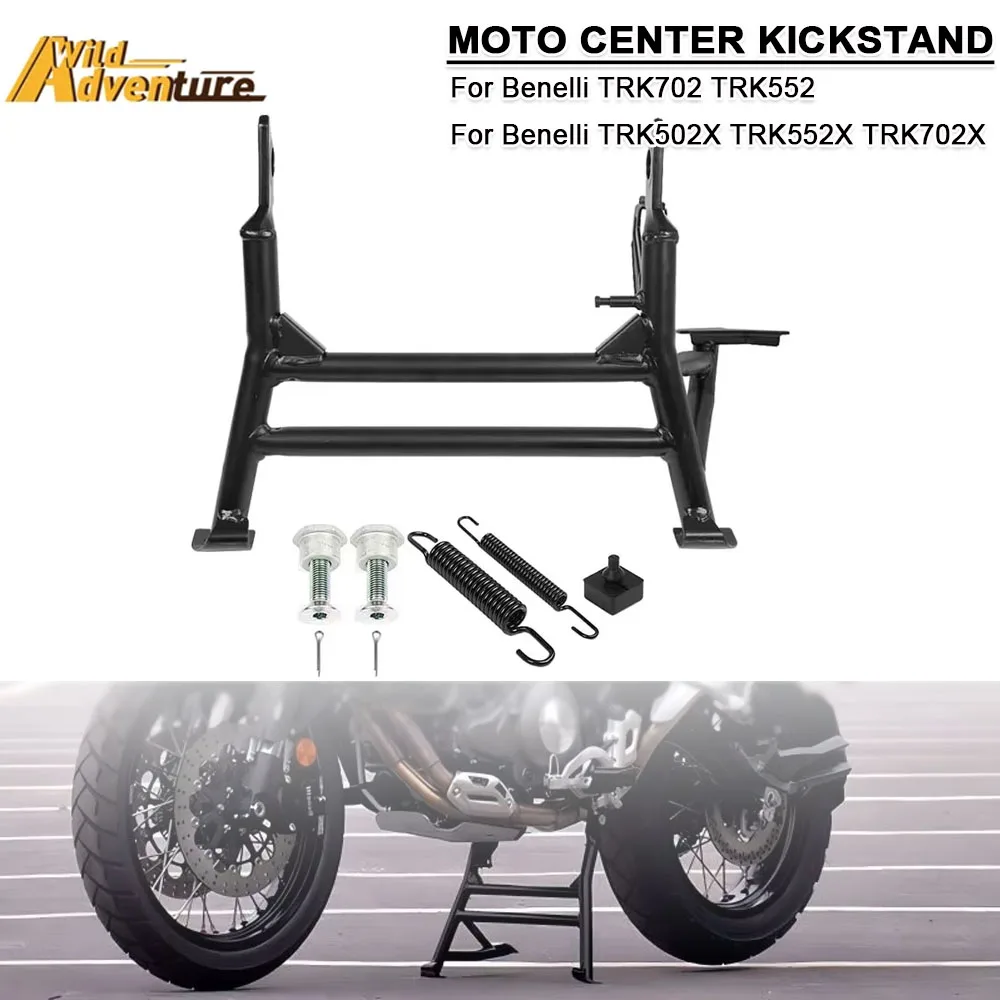 Fit Motorcycle Kickstand Center Parking Stand Middle Kick Support For Benelli TRK702 TRK552 TRK702X TRK552X TRK502X Accessories