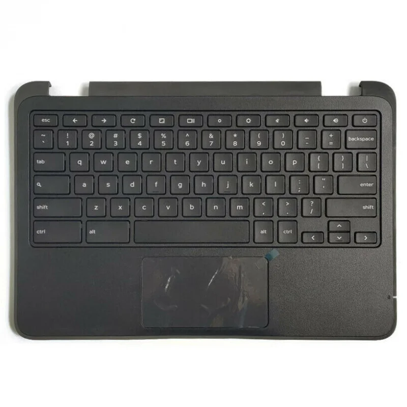 

H New 0VK0VC For Dell Chromebook 3180 Palmrest Keyboard Bezel Upper Case Touchpad