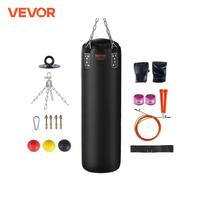 VEVOR Punching Bag for Adults Hanging Boxing Bag for MMA Karate Judo Muay Thai Kickboxing Boxing Home Gym Training (Unfilled)