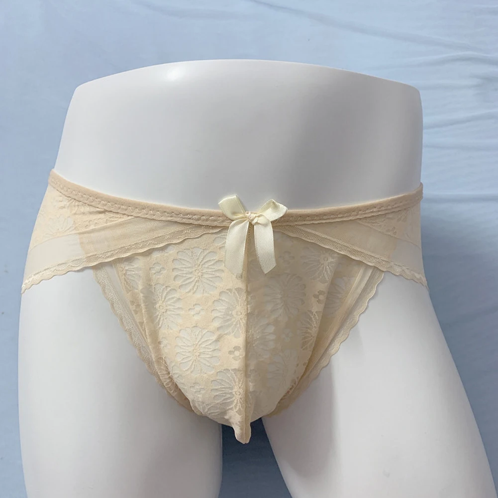 For Bedroom For Special for occasions Men Sexy Lingerie See Through Underpants Brand New Breathable Nylon Material