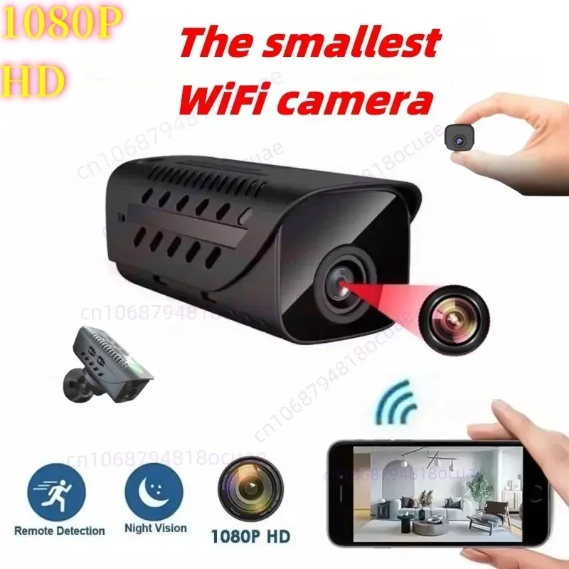 

1080P HD Subminiature Camera IR Night Vision Mini Wifi Cam Smart Home Remote Monitoring IP Webcam Portable Small Micro Camcorder