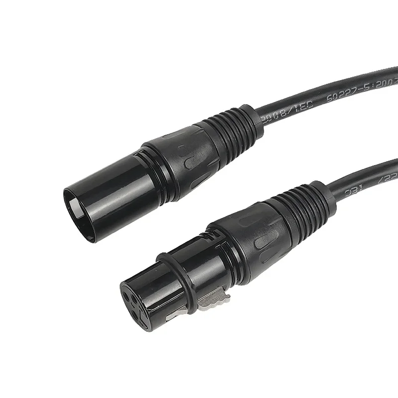 3-PIN XLR Cable-3*18AWG Male to Female Microphone Stage Light DMX Cable for Audio Mixer Speaker Amplifier