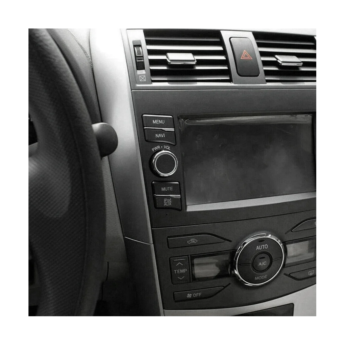 55670-02161 لوحة قيادة السيارة A/C لوحة مخرج الهواء مع مفتاح الطوارئ لغطاء مركزي 2007-2013-HIM