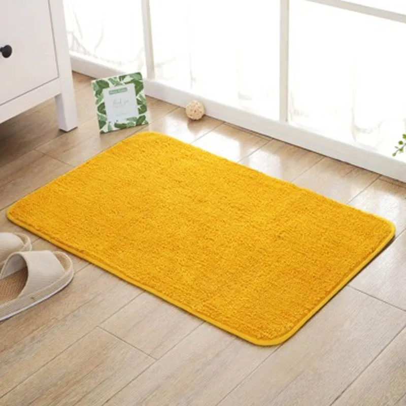 

Золотисто-желтый придверный коврик Batoom, коврик для спальни, праздничный красный ковер для дома, коврик ручной работы из тканого волокна