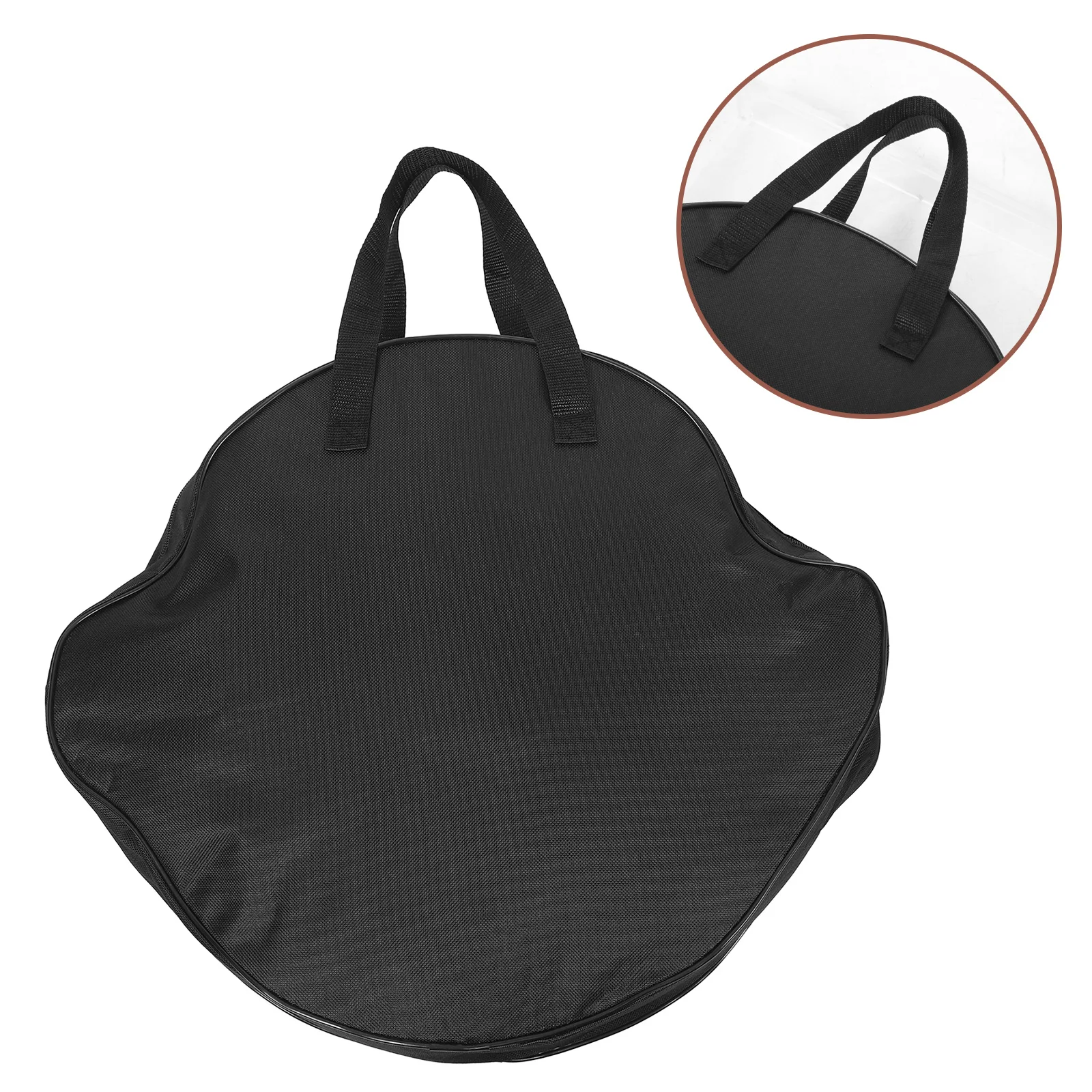 

Cast Iron Skillet Storage Bag Heavy Duty Outdoor Camping Pouch Large Capacity Portable Frying Pan Carrying Case Practical