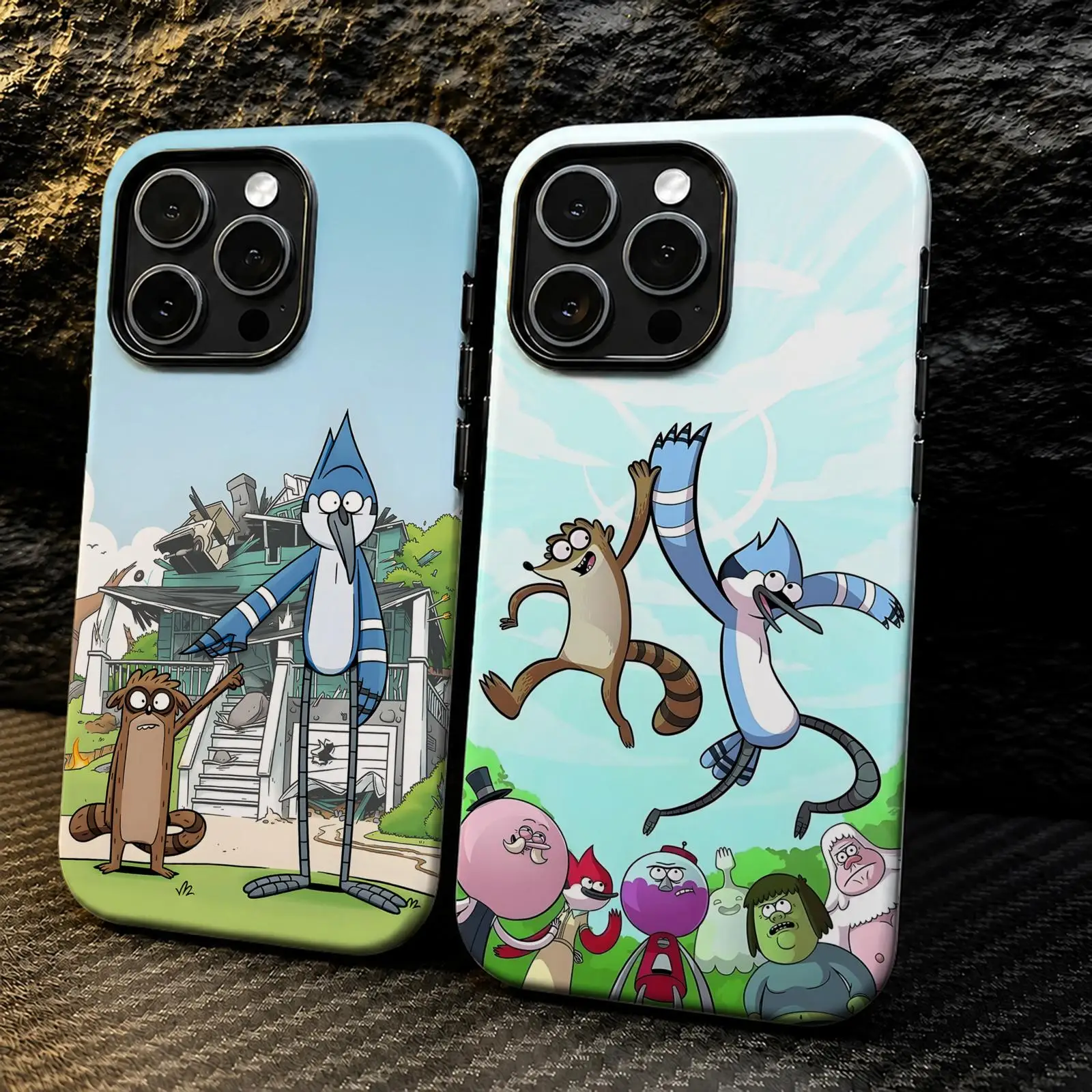 Cartoon R-Regular S-Show Phone Case For IPhone 17 16 15 14 13 12 11 Pro Max Air 2-in-1 Dual-Layer Back Protective Cover
