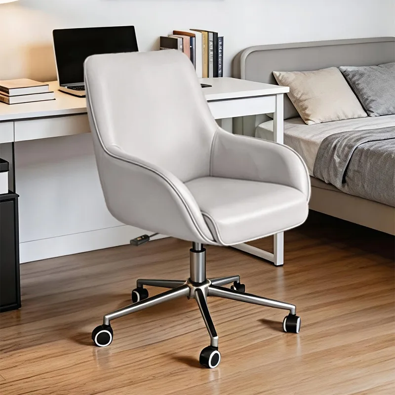 High Back Mobile Recliner Office Chair Ergonomic Comfy Gamer Office Chair Armchair Bedroom Rolling Chaise De Bureaux Furniture