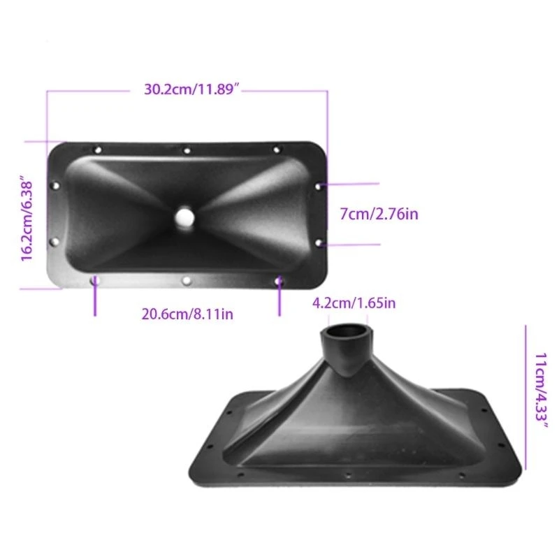 090F -Tweeter treble Horn STUGE STUE INTECTION ITOT