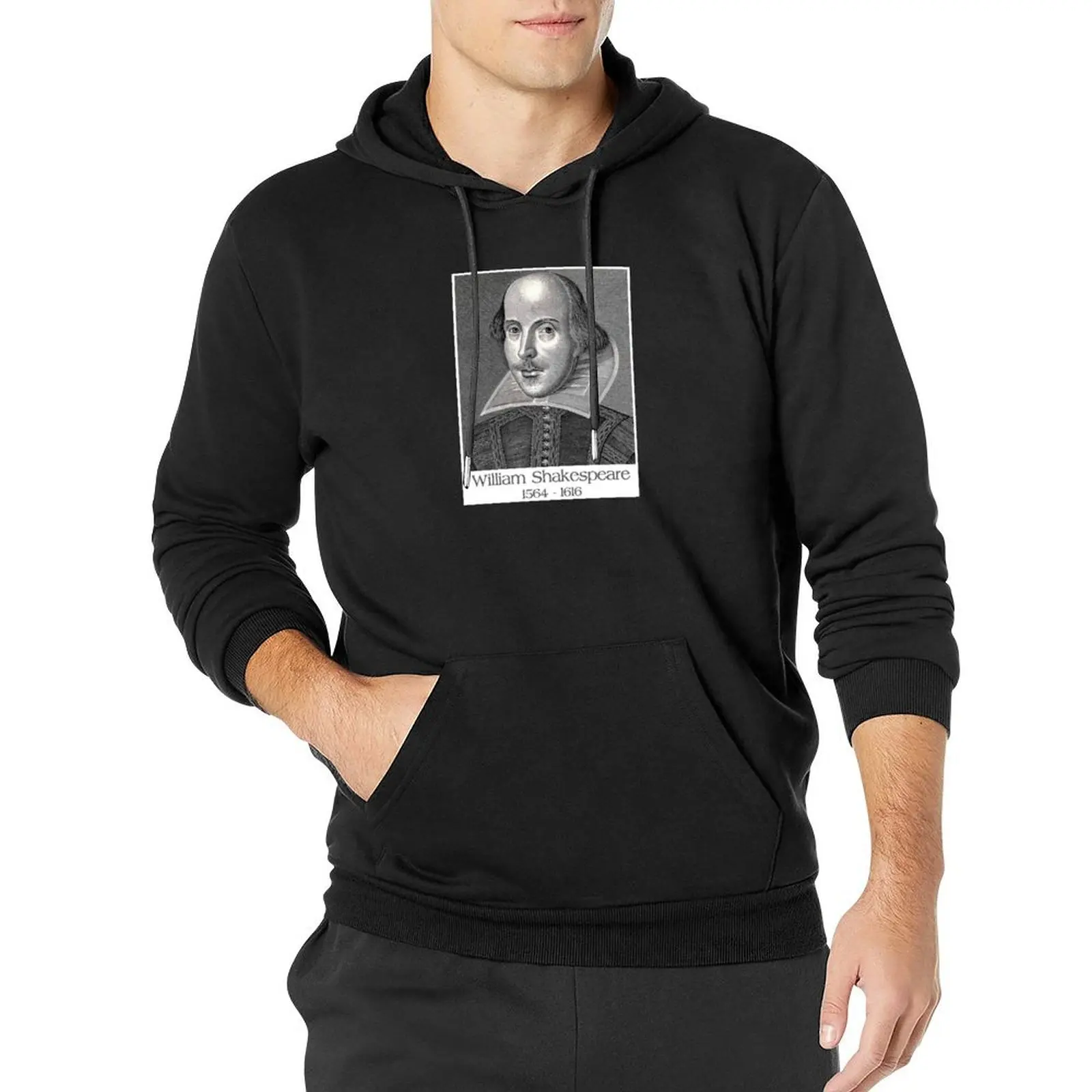 

Shakespeare Gifts - Iconic Picture of Poet Playwright William Shakespeare - Gift Ideas for Men & Women Pullover Hoodie