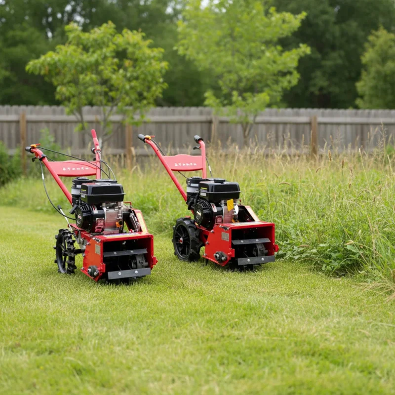 

Care : 2-In-1 2-In-1 Home Tool: Lawn Mower & Brush Cutter Combo