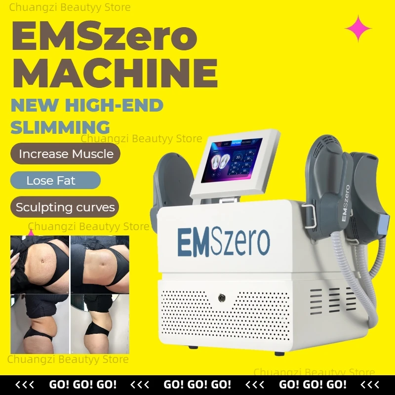 EMSzero 15 Tesla Muscle Stimulate Fat Removal Electromagnetic EMS Body Slimming Butt Build Sculpt Machine Weight Lose Salon