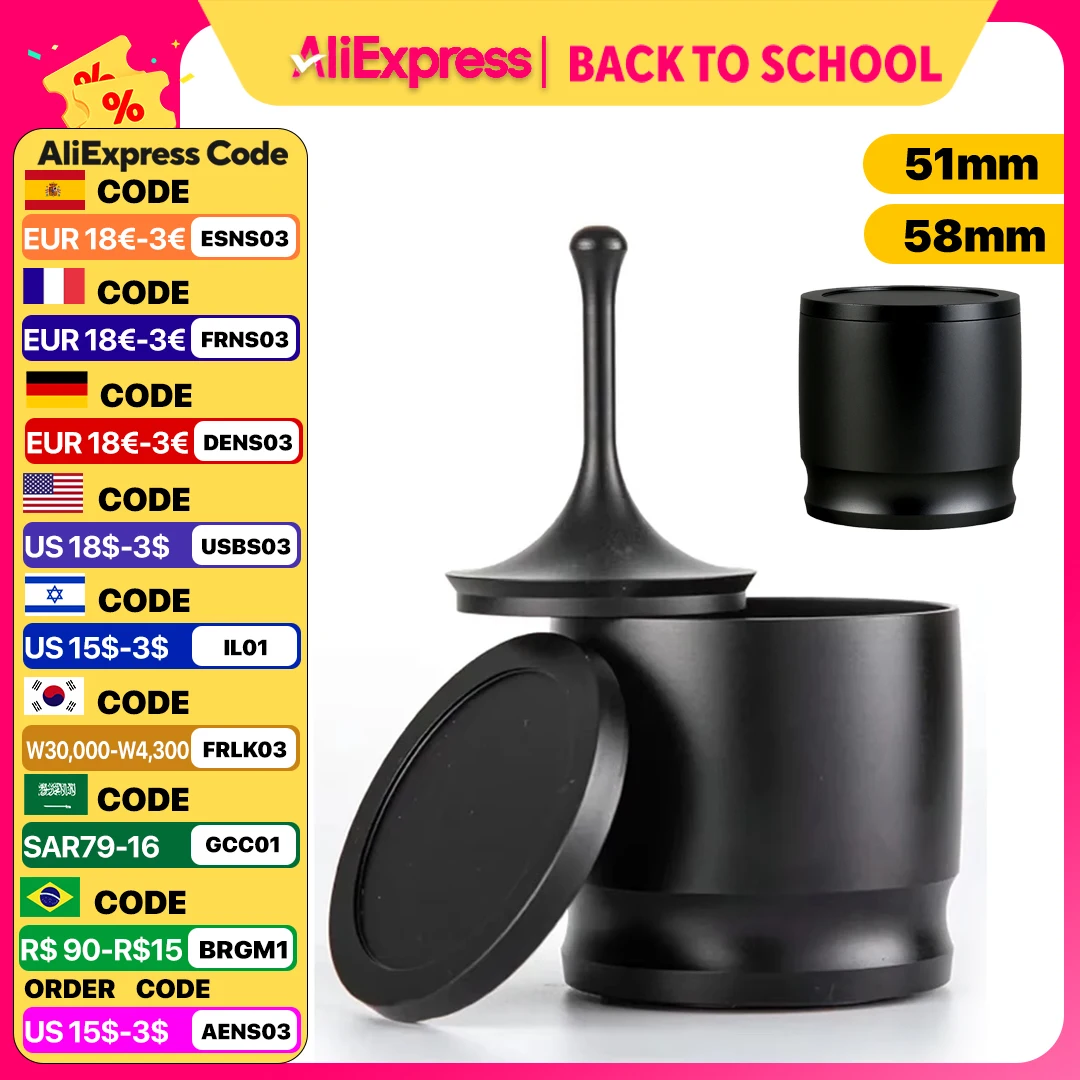 Dosing Funnel Ring - Coffee Dosing Cup, 51mm,58mm,Aluminum Alloy Espresso