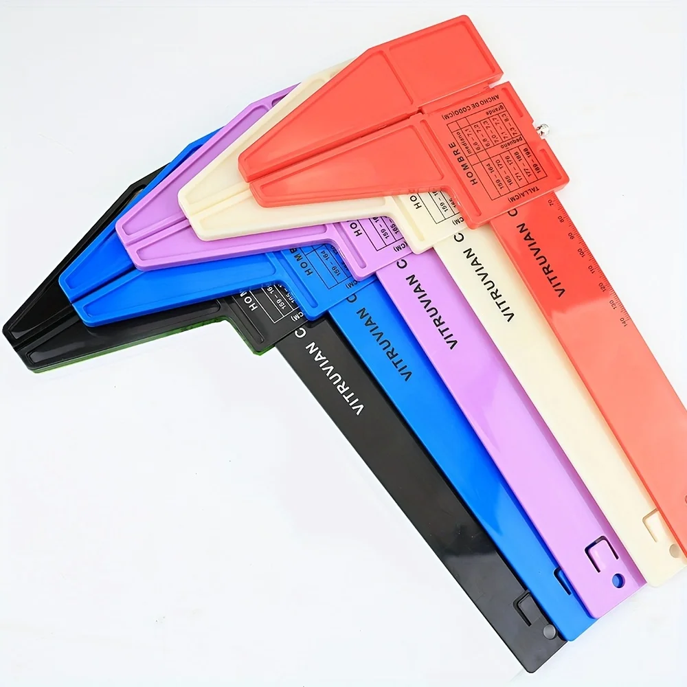 1pcs 0-140mm Plastic Caliper Antropometer Elbow Ruler Caliper Vernier Caliper for Elbow joint ruler
