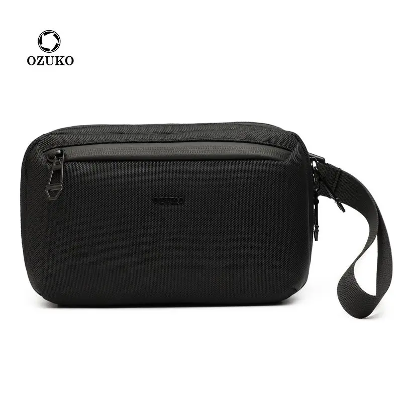 OZUKO Multi-Functional Business Casual Handbag Stylish Simple and Versatile Shoulder Messenger Bag Clutch Bag