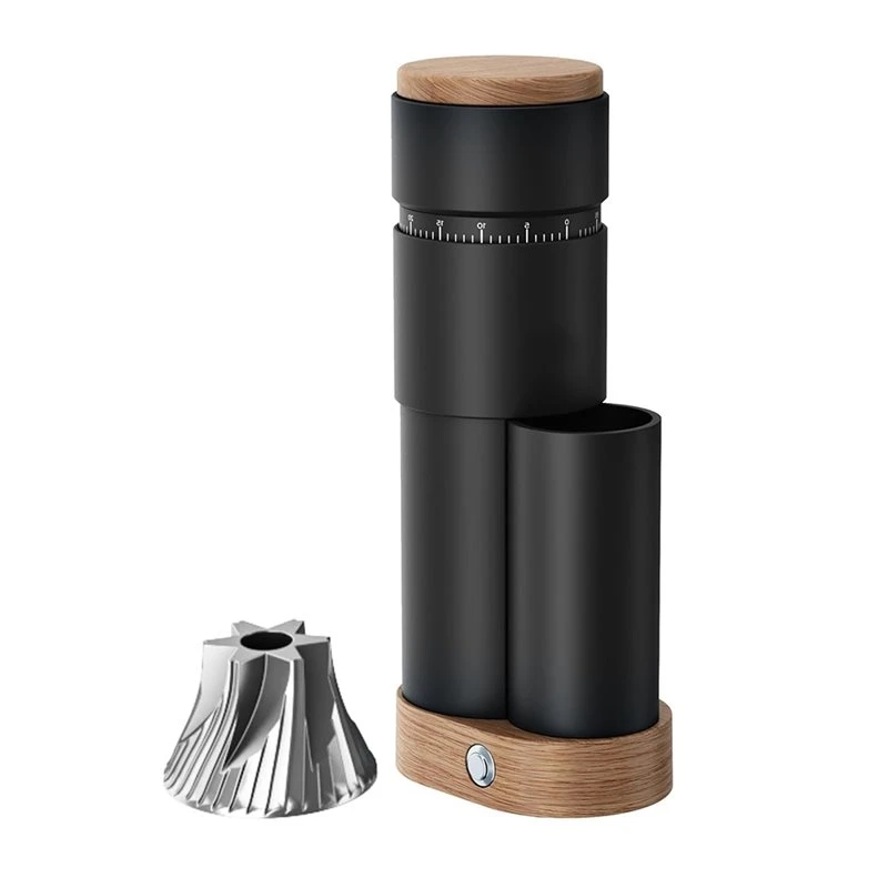 A70Z Fafa】Burr Coffee Grinder With Conical Design, Portable Electric Espresso Grinder Featuring Stepless Grind Setting