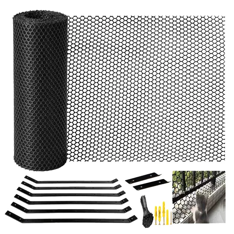 Anti-Cat Climbing Curved Fence Extension, Anti-Climbing Barrier