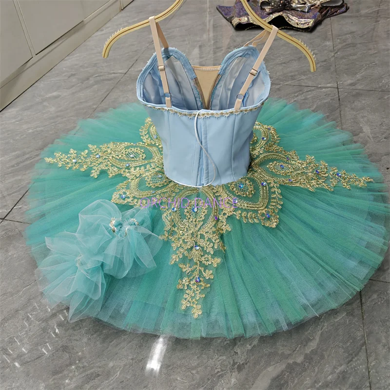 Professional Unique Design Kids Girls Children Women Adult Performance Wear beige Ballet Tutu Costumes