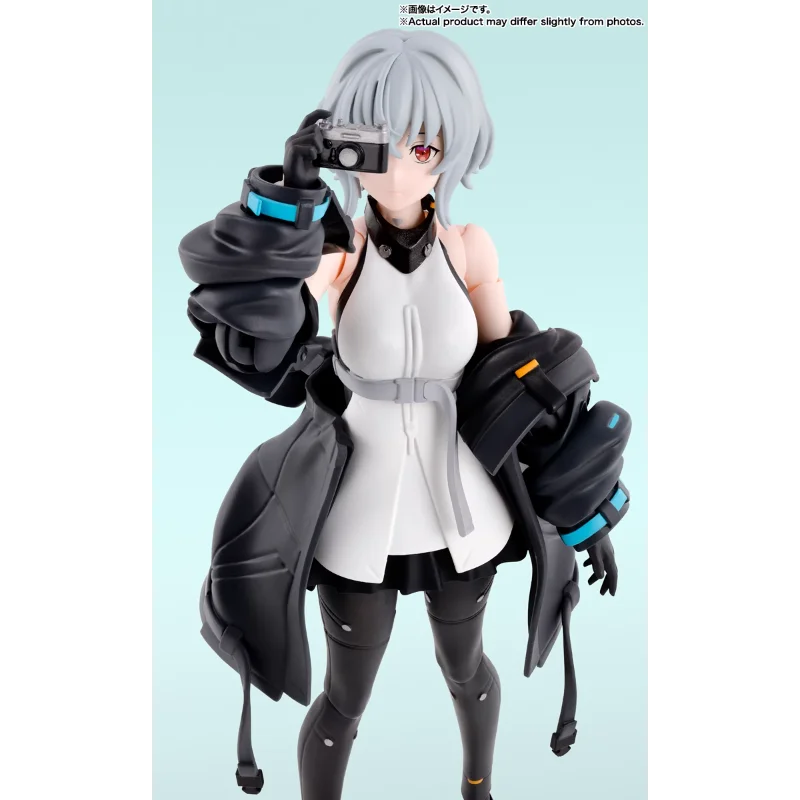 متوفر في المخزون الأصلي بانداي S.H.Figuarts Synduality Noir عمل الشكل أنيمي الشكل دمية الحلي لعبة هدية للطفل نموذج دمية #5