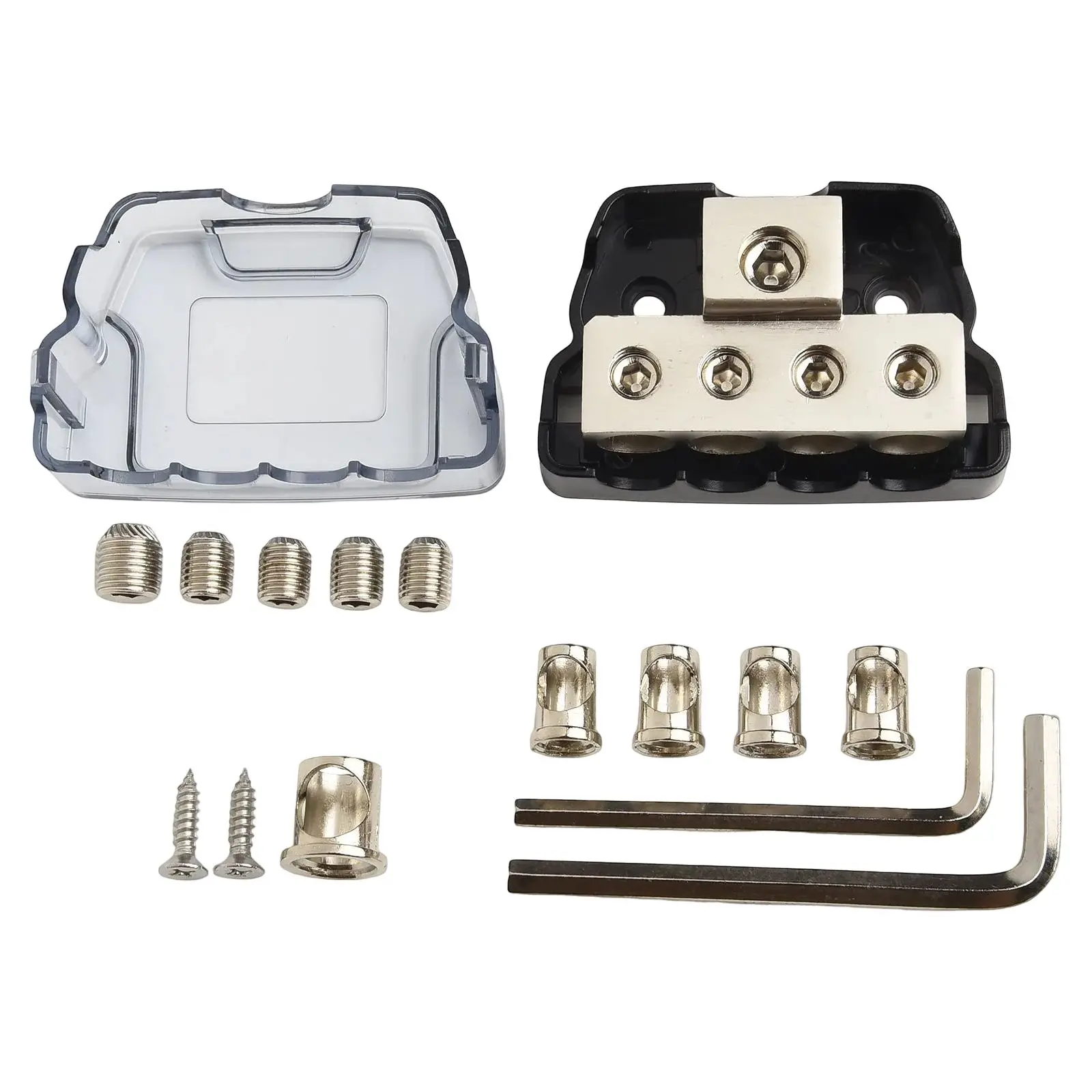 Car Audio System Sound System Installation Ground Distributor Black Reliable Performance Wear-Resistant Material