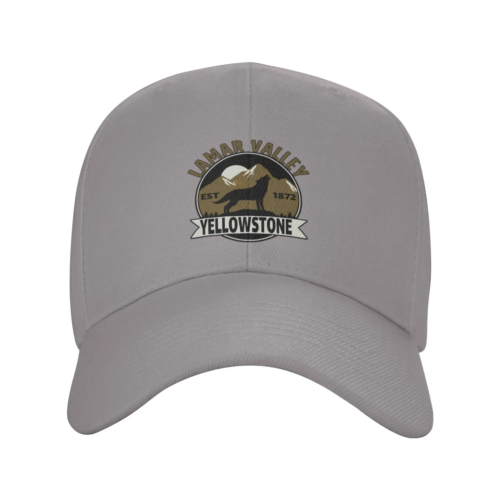 Hot Sale Lamar valley Yellowstone national park Baseball Cap  Soft Baseball Caps  Hip Hop Show Baseball Caps