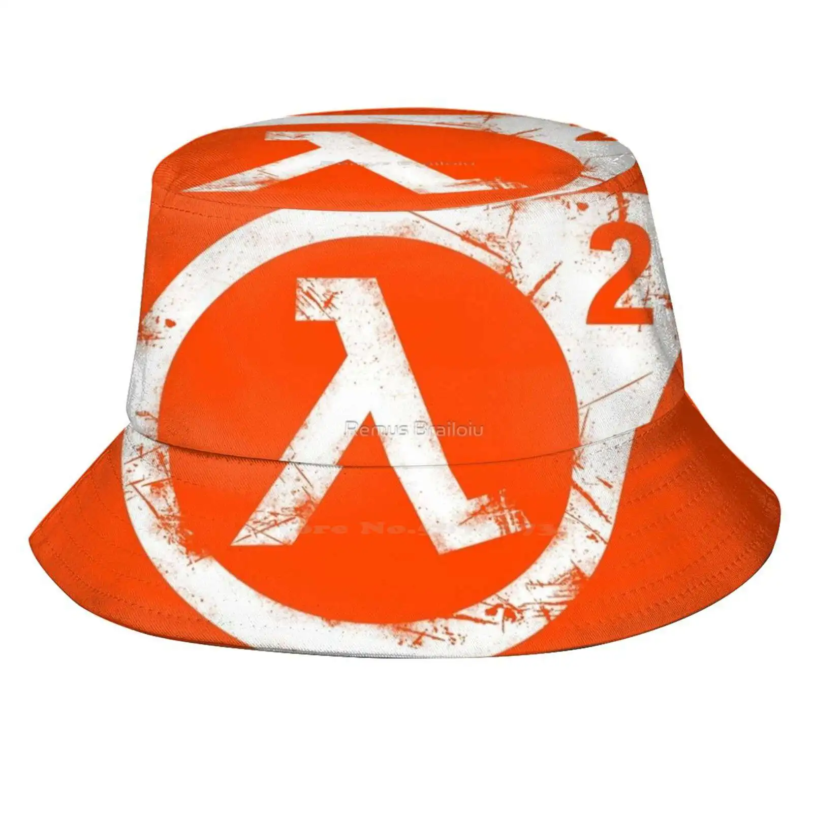 Hl2 White Unisex Summer Cap Sunscreen Hat Half Life 2 Halflife2 Hl2 Valve Lambda Anomalous Materials Black Mesa Gordon Freeman