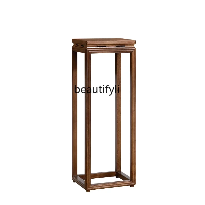 

Solid Wood Altar Incense Burner Table Yuan Household Buddha Shrine Buddha Table Altar Flower Rack New Chinese Style Storage Rack