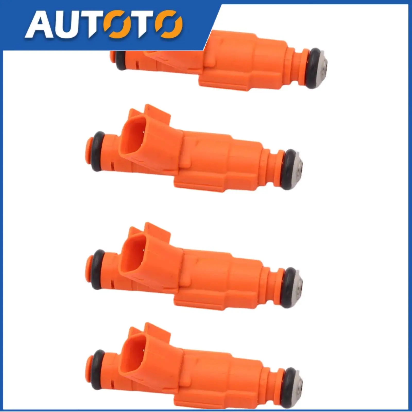 

4 шт. топливные форсунки Common Rail для 2004-2005 Mazda 3 S Sedan 4-дверные 2.3L 0280156156 Детали автомобильного двигателя