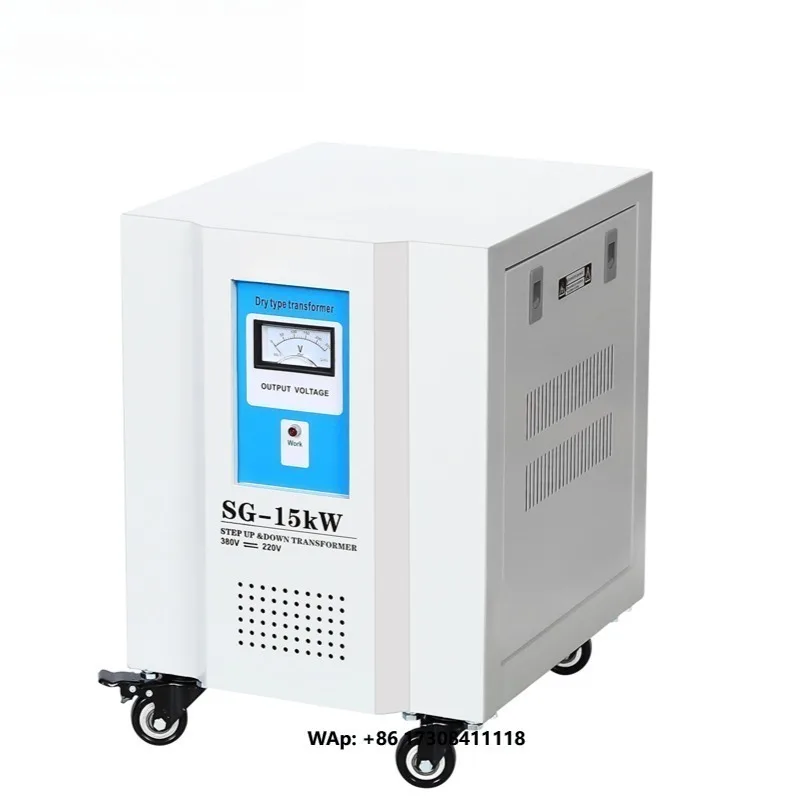 Three Phase 220V to 3 Phase 220V/380V Flyback Toroidal Coil Aluminum Power Transformer 60Hz 10KW 15KW 30KW