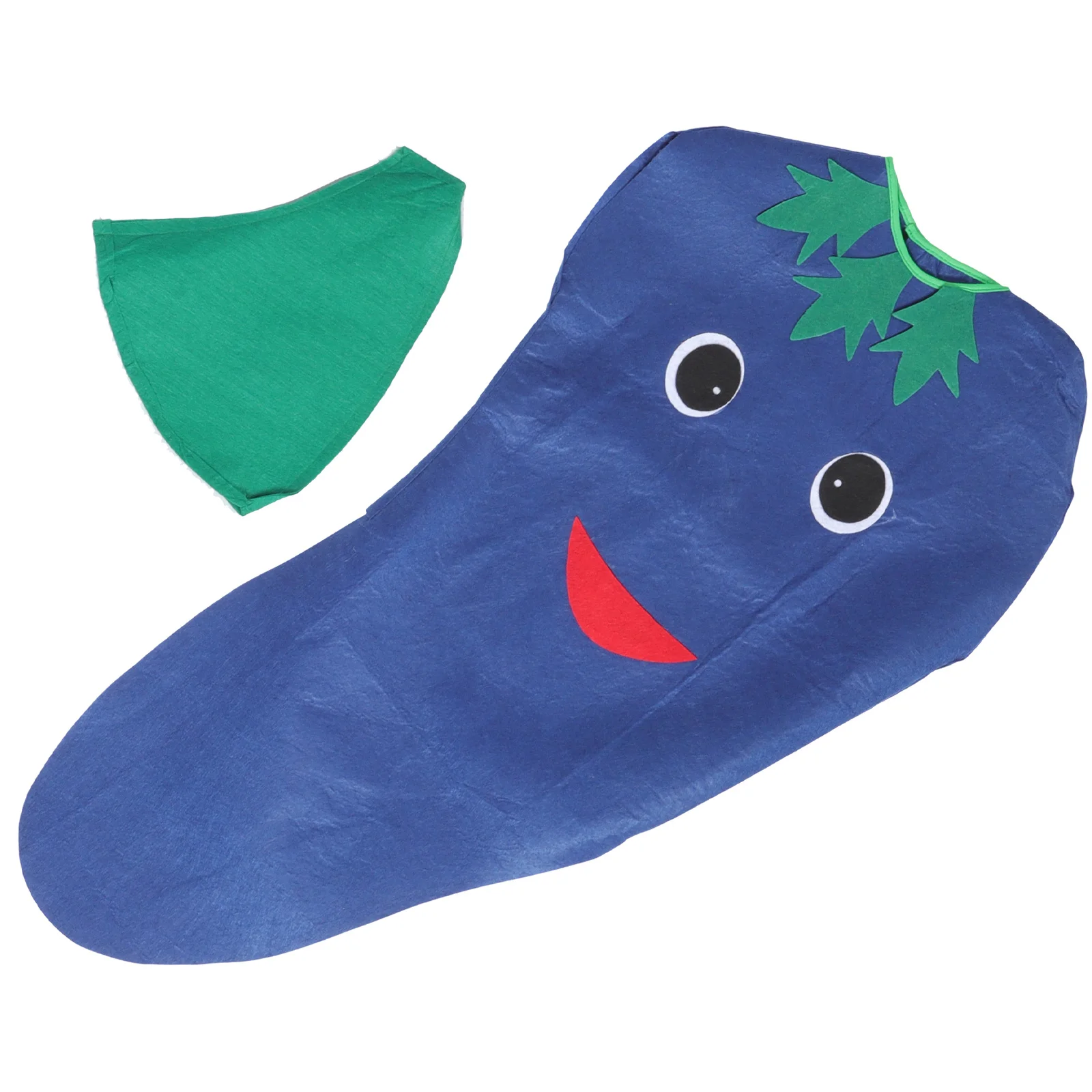 1 Juego de 1 Juego de disfraz de estilo vegetal para fiesta infantil, Kit de disfraz de escenario actuación para niños, suministros decorativos para Cosplay, verduras
