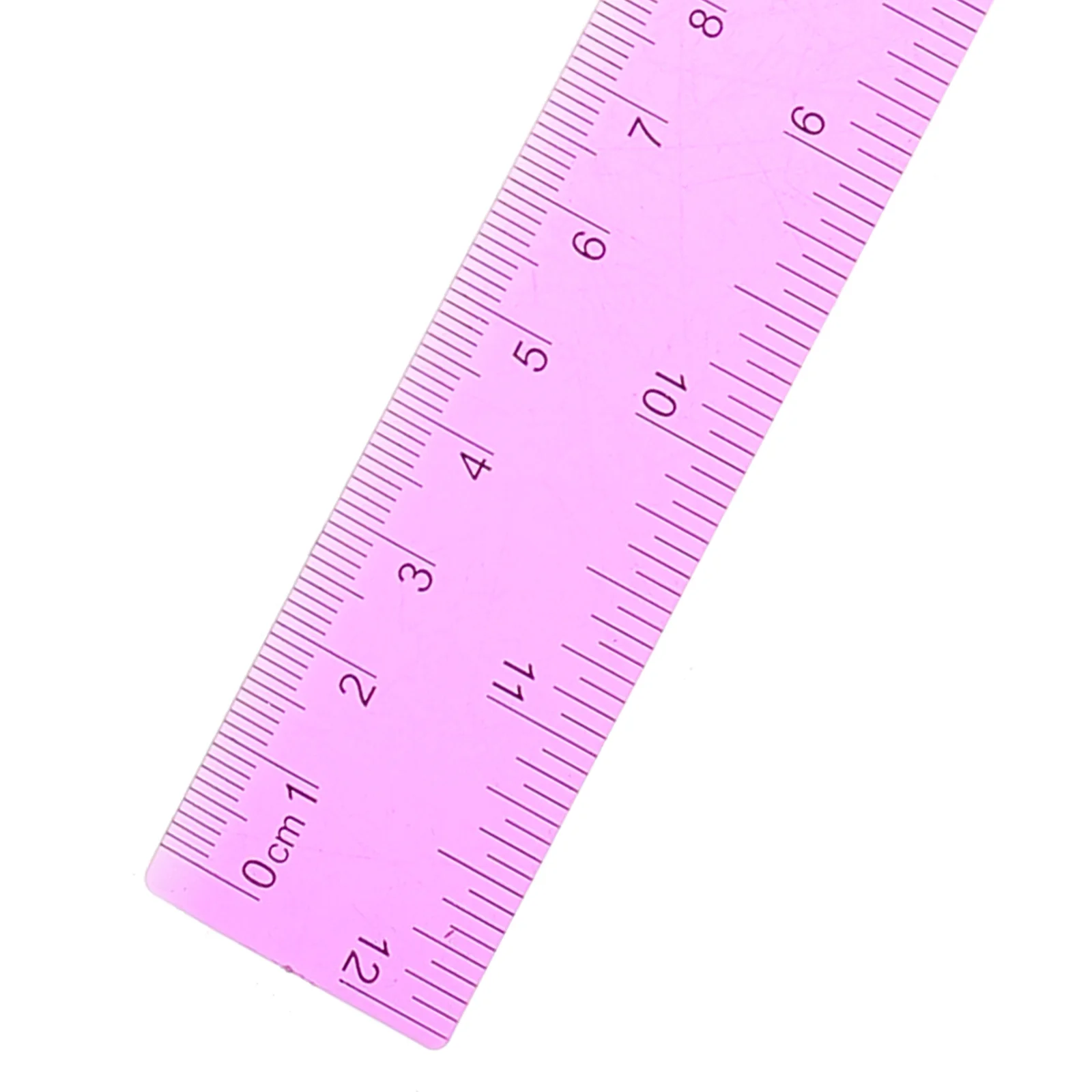 

5Pcs Plastic Colored Rulers Lightweight School Classroom Measuring Tools for Students Drawing Bookmark