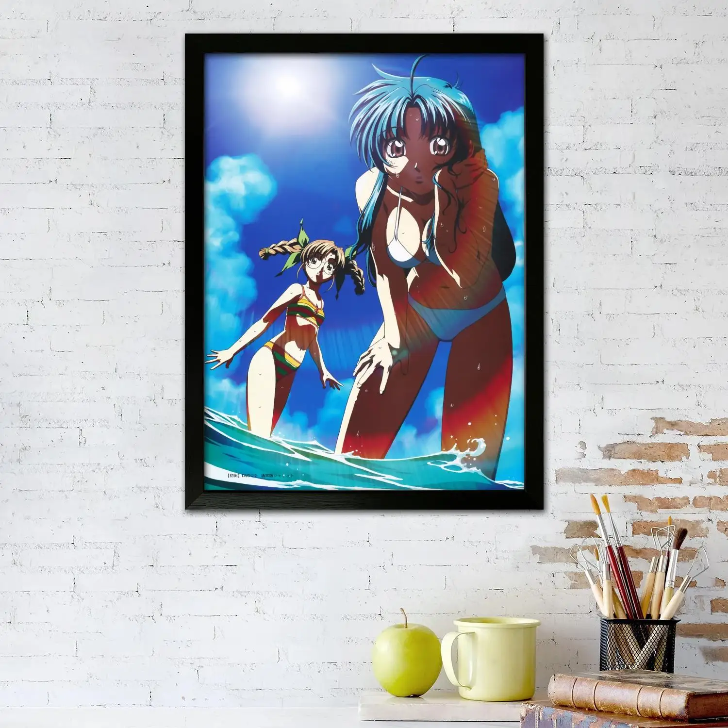 manga full metal panic Canvas Art Poster and Wall Art Picture Print, Modern Family Bedroom Decor Posters,Decorative painting