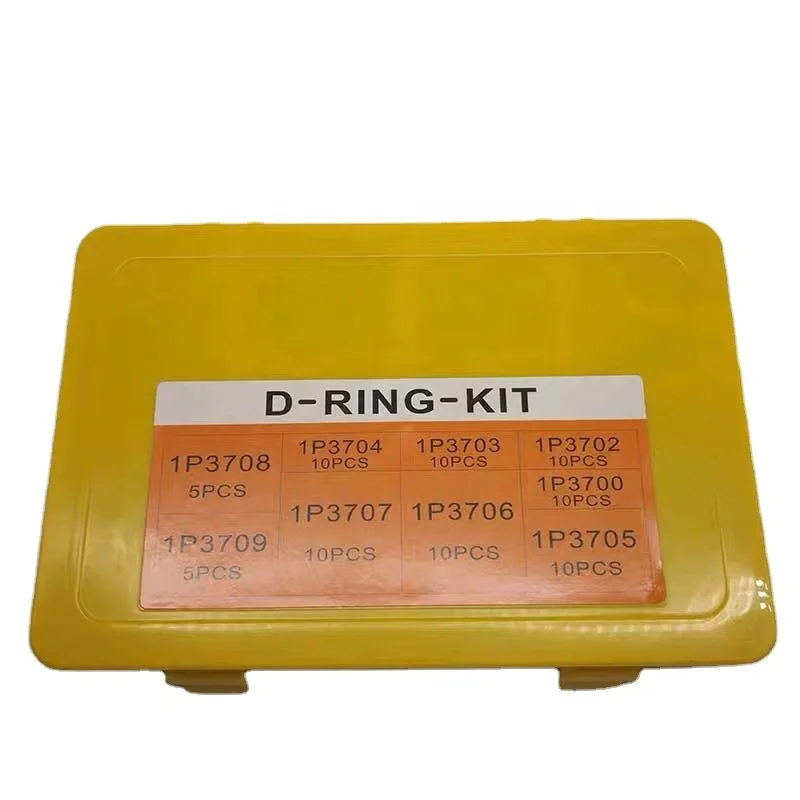 Excavator O Ring Kit Oil Seal Repair Kit Rubber Seal O-ring Kit For CATERPILLAR High temperature resistance and no oil leakage