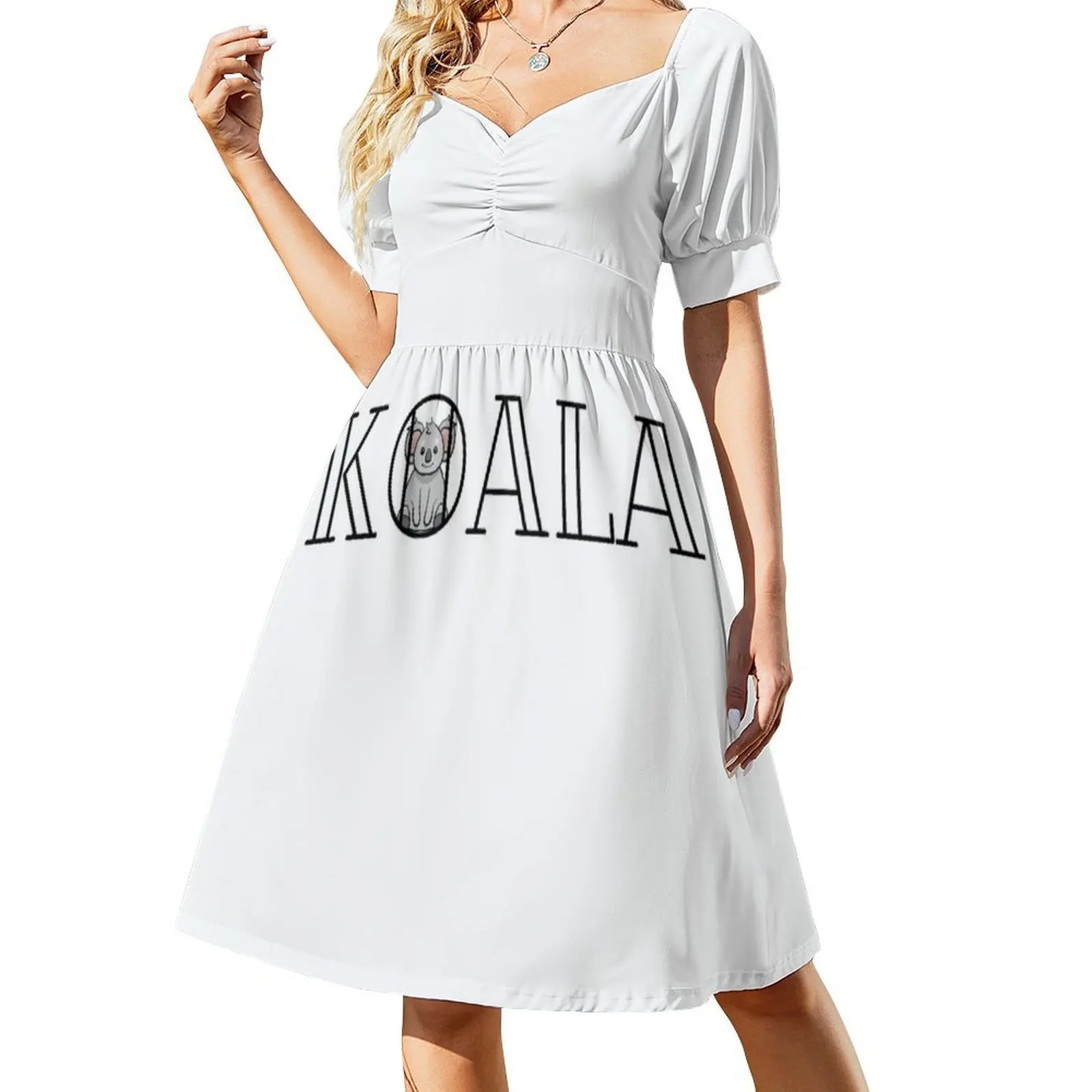 فستان كولا على الطراز الكوري للنساء فستان كاجوال أنيق للحفلات أو الارتداء اليومي إنكا كولا كولا الدب الحيوان بيرو أنثى #1