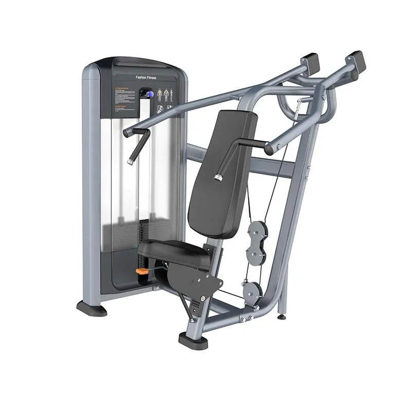 Commercial Gym Fitness Equipment Home Exercise Multi Functional Seated Chest Rushing Shoulder Lifting Machine Steel 70kg Weight