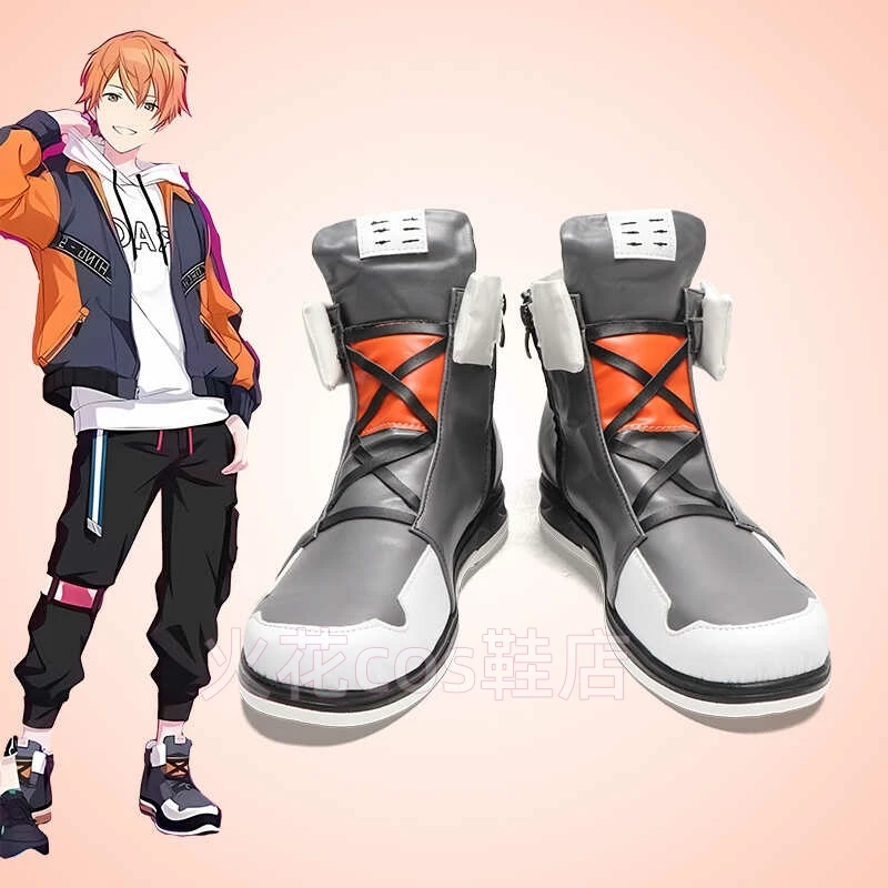 

Project Sekai Shinonome Akito Cosplay Shoes PJSK Akt Vivid Bad SQUAD BAD DOGS Halloween Carnival Boots Custom Made
