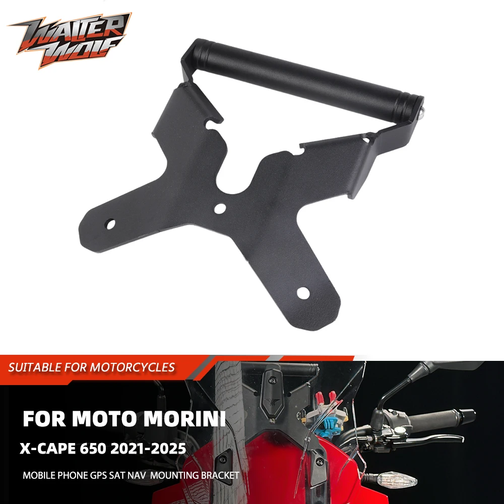 2025 Motorycle Handlebar Extension Mobile Phone GPS Sat Nav Mounting Bracket For Moto Morini X-Cape 650 Navigation Mount Holder