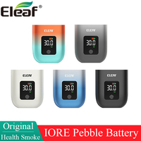 Original Eleaf IORE Pebble Battery 1100mAh battery 30W Output E-Cigarette Touch Button Adjustable Vape Support IORE Pebble Pod