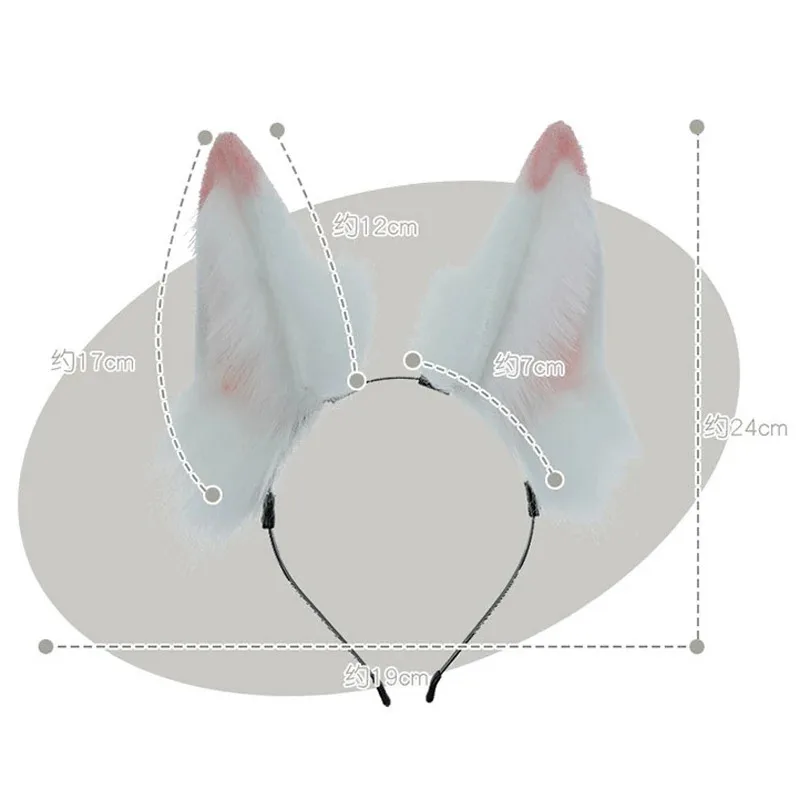 

2025 yiyi Game LOL Immortalized Legend Faker Ahri Cosplay Wig Fox Ears Headwear Women Halloween Party Carnival Role Play Brown B