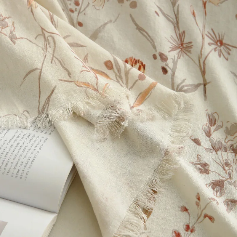 بطانية مطبوعة بطانية تكييف الهواء أريكة مريحة للتنفس قيلولة مكتب جراثيم #3